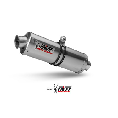 MIVV | Terminale omologato OVAL in acciaio per Voge Valico 500 DS / DSX 2021-2024
