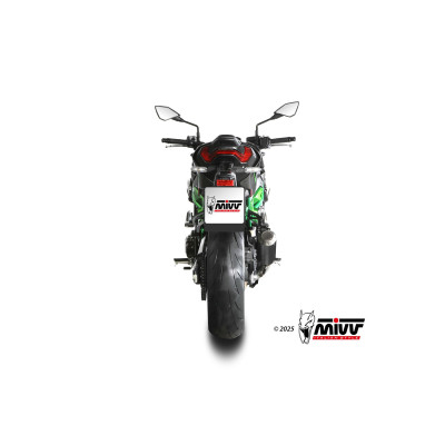 MIVV | Terminale omologato MK3 in carbonio per Kawasaki Z900 2025 -
