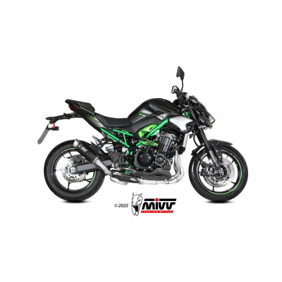 MIVV | Terminale omologato GP PRO in carbonio per Kawasaki Z900 2025 -