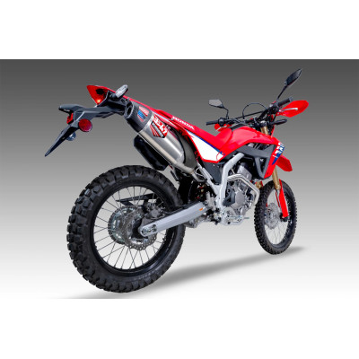YOSHIMURA | RS-12 Stainless full exhaust w/ Stainless Muffler for Honda CRF 300 L / Rally 2021-2025