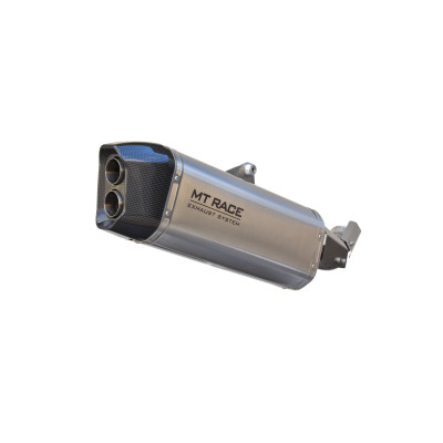 MT RACE | Terminale omologato MAGNUM in Acciaio satinato per BMW R1250 GS 2019-