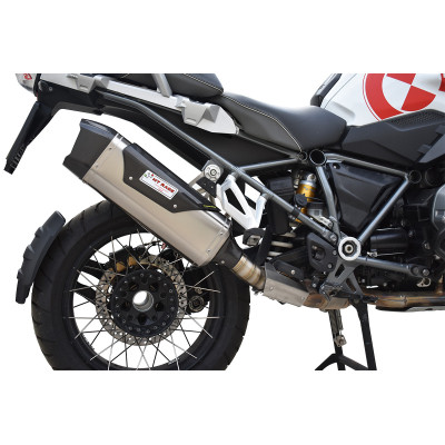 MT RACE | Terminale omologato MAGNUM in Acciaio satinato per BMW R1200 GS 2013-