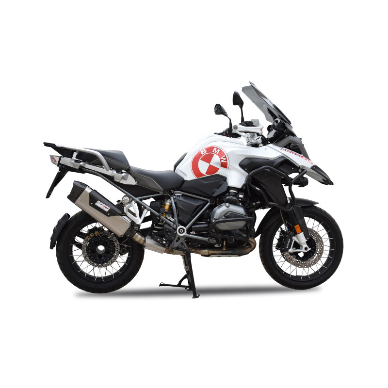 MT RACE | Terminale omologato MAGNUM in Acciaio satinato per BMW R1200 GS 2013-