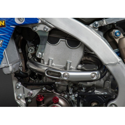 Scarico completo Yoshimura RS4 acciaio/alluminio con fondello in carbonio per YZ450F 14-16