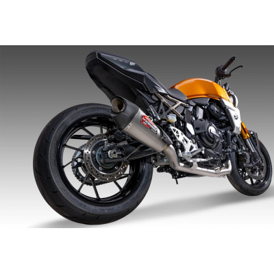 GSX-8S/R 23-24 YOSHIMURA RACE AT2 STAINLESS FULL EXHAUST, W/ STAINLESS MUFFLER