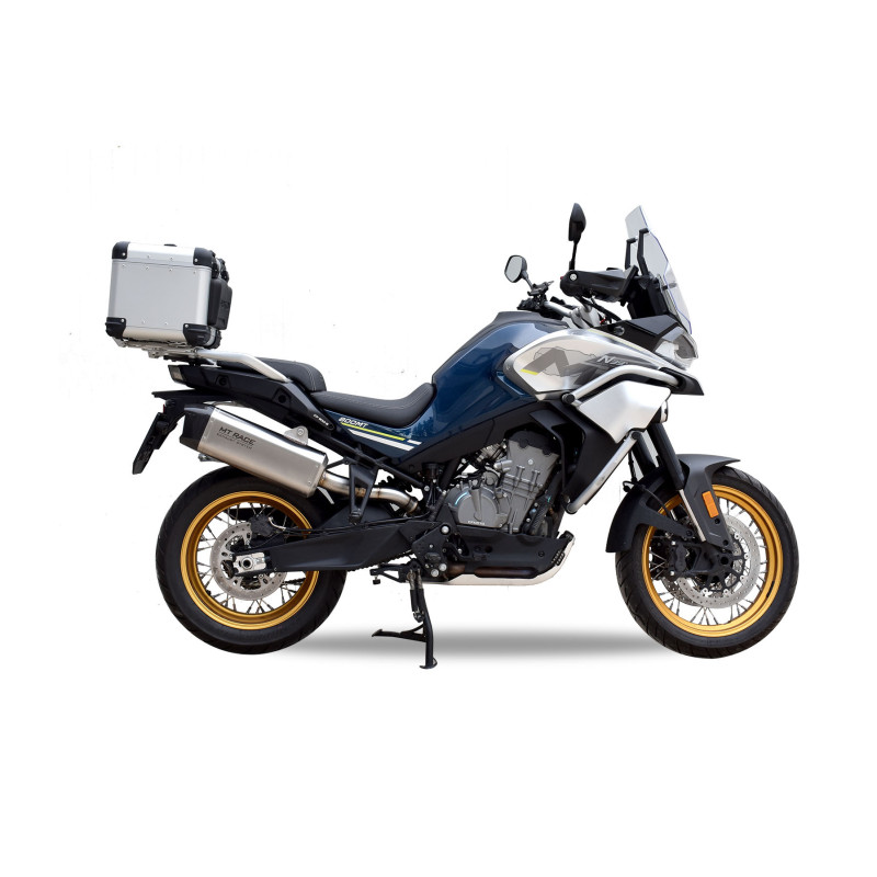 MT RACE | Slip-on EEC approved MAGNUM satin steel for CF MOTO MT S 800 2022-2025