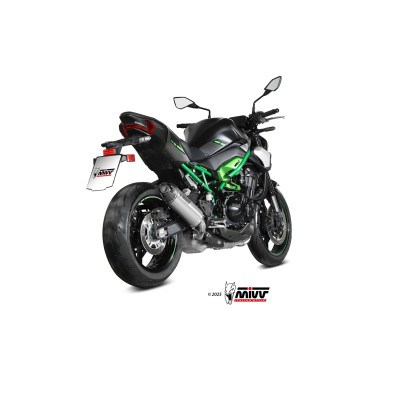 MIVV | Slip-On exhaust AK-1 Titanium for Kawasaki Z900 2025 -