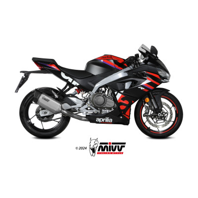 MIVV | Scarico completo SR-1 in titanio per Aprilia RS 457 2025 -  (Bundle Kit)