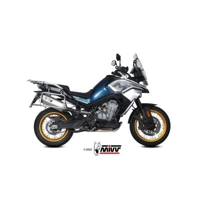 MIVV | Terminale omologato SPEED EDGE in acciaio per CF MOTO 800 MT 2022-2025