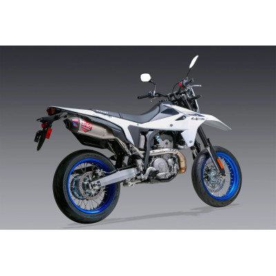 YOSHIMURA | Terminale Slip-on RS-12 in acciaio per Suzuki DR-Z4 S / SM 2025 -