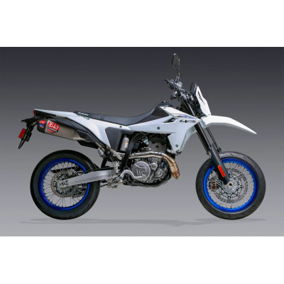 YOSHIMURA | RS-12 Stainless Slip-On for Suzuki DR-Z4 S / SM 2025 -