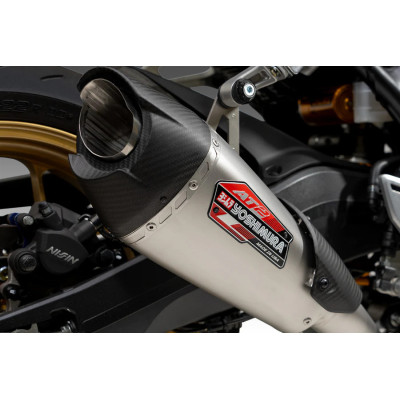 YOSHIMURA | AT2 Stainless Slip-On Exhaust, w/ Stainless Muffler Honda CB 1000 2025