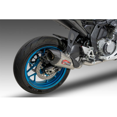 YOSHIMURA | Scarico completo AT2 RACE in acciaio per CFMOTO 675 SR-R / NK
