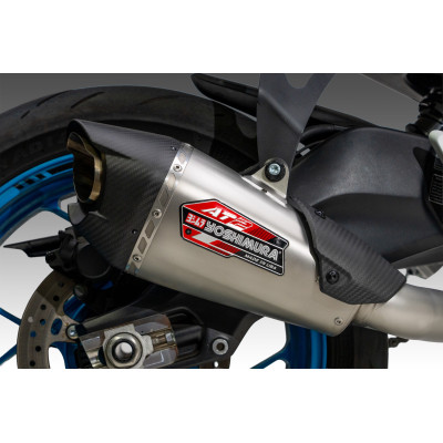 YOSHIMURA | Race AT2 Stainless Full Exhaust, w/ Stainless Muffler CFMOTO 675 SR-R / NK