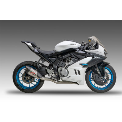 YOSHIMURA | Scarico completo AT2 RACE in acciaio per CFMOTO 675 SR-R / NK