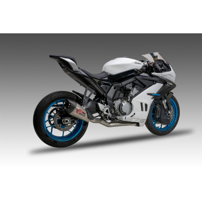 YOSHIMURA | Scarico completo AT2 RACE in acciaio per CFMOTO 675 SR-R / NK