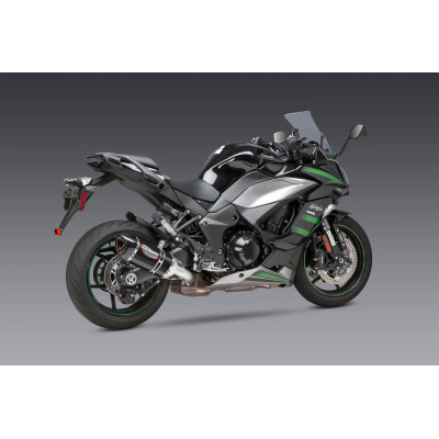 YOSHIMURA | ALPHA Stainless slip-on exhaust for KAWASAKI NINJA 1000SX 2020-2024 / 1100 SX 2025