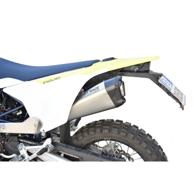 MT RACE | Terminale MT1 in acciaio per Husqvarna 701 2019-2025