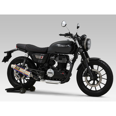 YOSHIMURA | Terminale Slip-on GP-MAGNUM105 per Honda GB350S 2021-2025 (Titanio Blu)