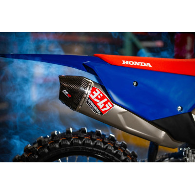 YOSHIMURA | RS-12evo Titanium Full Exhaust, w/ Titanium Muffler HONDA CRF 450 R / RX 2027