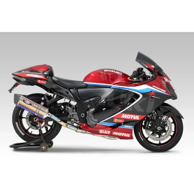 YOSHIMURA | Full System Titanium HEPTA FORCE / JMCA Suzuki Hayabusa 2021-2025