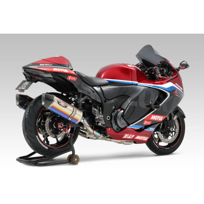 YOSHIMURA | Full System Titanium HEPTA FORCE / JMCA Suzuki Hayabusa 2021-2025