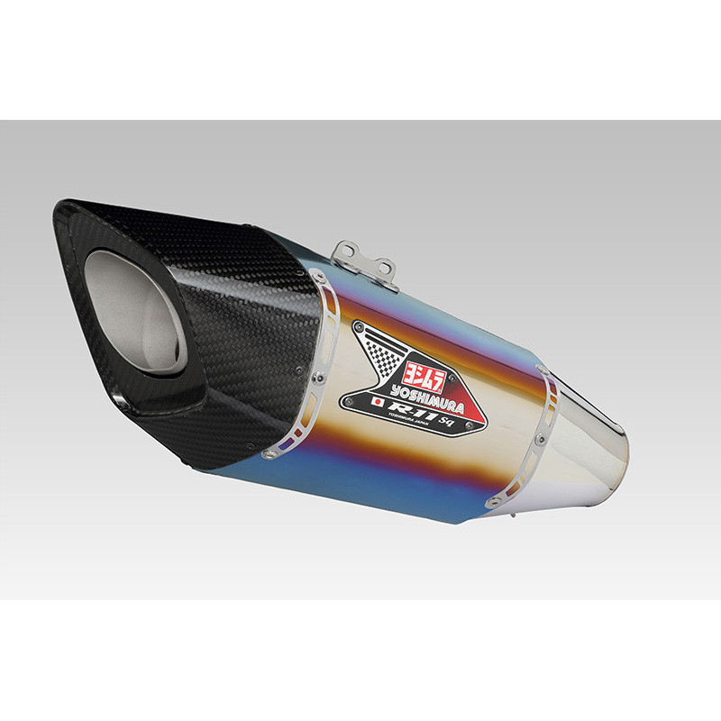 YOSHIMURA | Slip-on R-11 Sq Suzuki GSX-R 1000 2017-2022 (Titanium Blue)