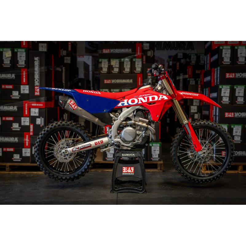 copy of YOSHIMURA | RS-12evo Titaniu/Stainless  Exhaust, w/ Titanium Muffler HONDA CRF 450 R / RX 2027