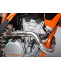 Scarico completo Yoshimura RS4 acciaio/alluminio con fondello in carbonio per KTM250SX-F