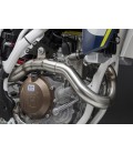 Scarico completo Yoshimura RS4 acciaio/alluminio con fondello in carbonio per KTM450SX-F 2016