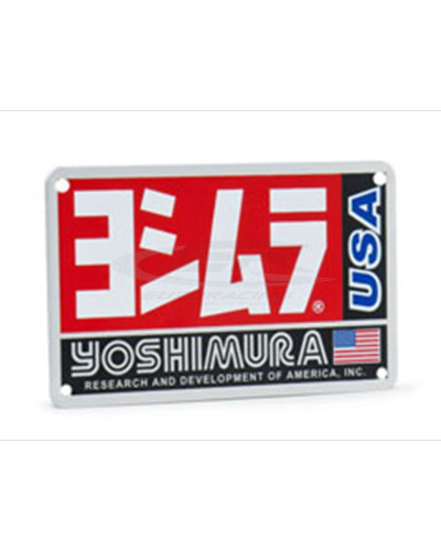 Placchetta in alluminio Yoshimura RS-3