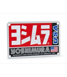 YOSHIMURA MUFFLER NAME BADGE RS3