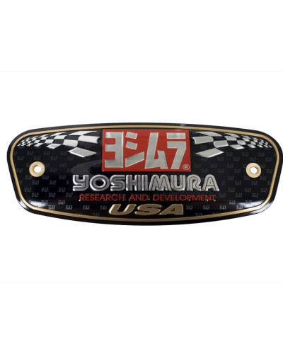 Placchetta in alluminio Yoshimura USA R-77 / R-77D