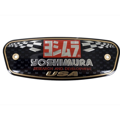 Placchetta in alluminio Yoshimura USA R-77 / R-77D