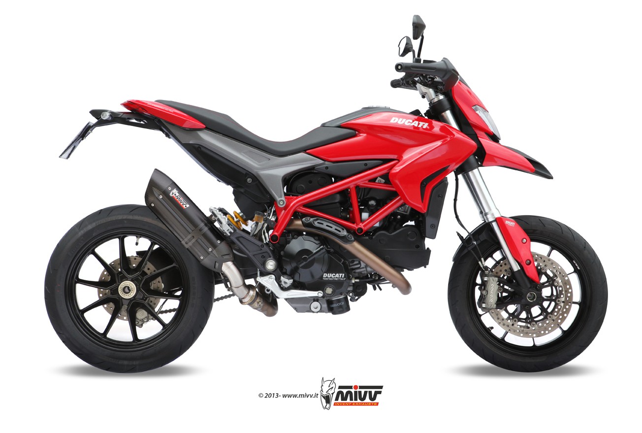 予約中！】 Mivv Exhaust Ducati Hypermotard1100 EVO 10-12 スリップ