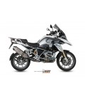 Mivv Speed ​​Edge titanium exhaust with carbon cup for BMW R1200 GS 2013-2017