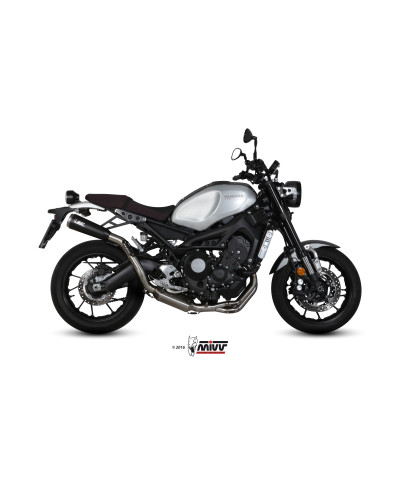 Mivv full exhaust Ghibli black for Yamaha XSR 900 2016-