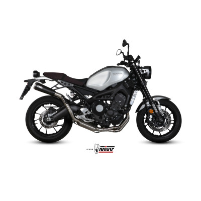 Mivv full exhaust Ghibli black for Yamaha XSR 900 2016-