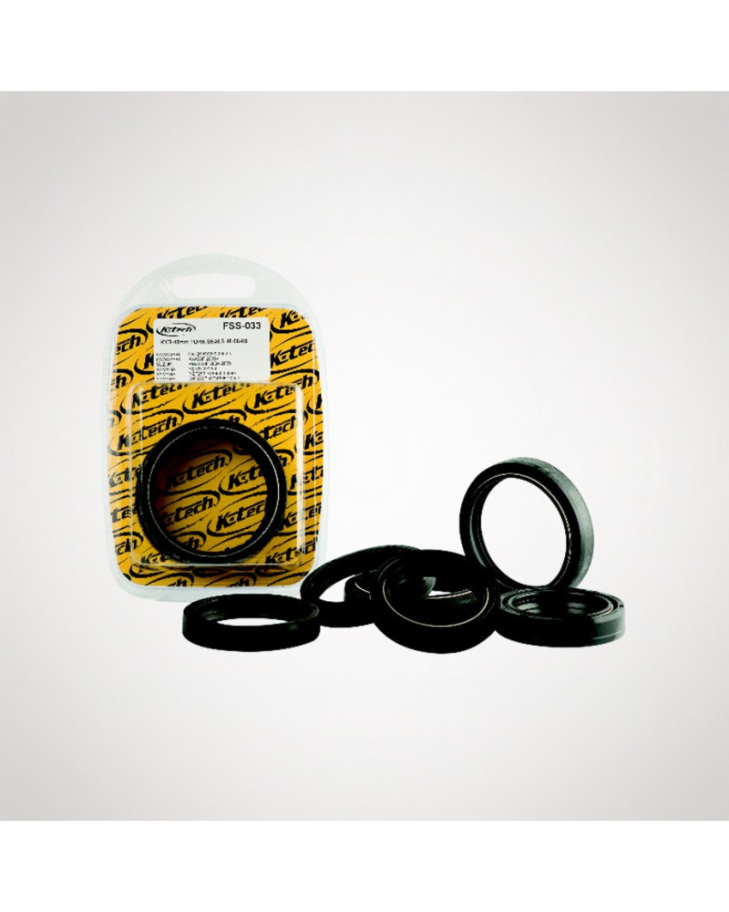 thumbnail image 2 of K&S Technologies Fork Oil Seal Pair – 41mm X 54mm X 11mm – Front Motorcycle Seals 2 of 6
