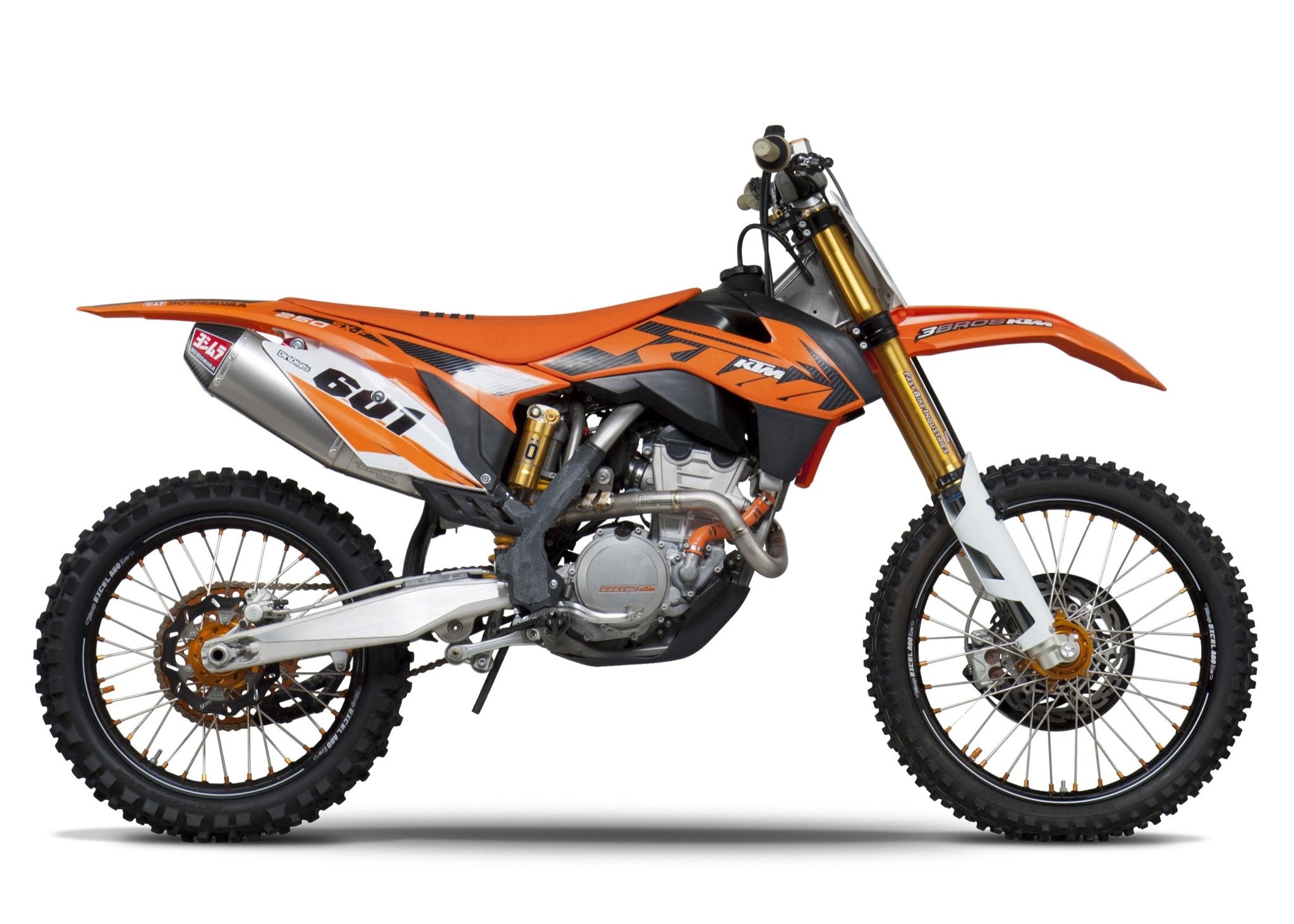 Ktm 250 Sx-F 2013-15 Signature Rs-4 Fs Ti-Ti-Cf