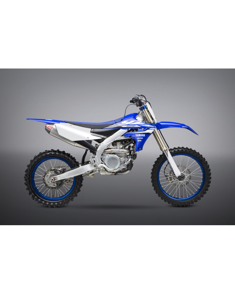 Scarico completo Yoshimura RS4 acciaio/alluminio in carbonio per Yamaha YZ450F 2018-2019