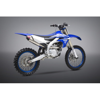 Scarico completo Yoshimura RS4 acciaio/alluminio in carbonio per Yamaha YZ450F 2018-2019