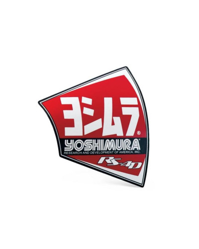 YOSHIMURA MUFFLER DECAL FOR END CAP RS4D