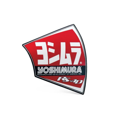 YOSHIMURA MUFFLER DECAL FOR END CAP RS4D