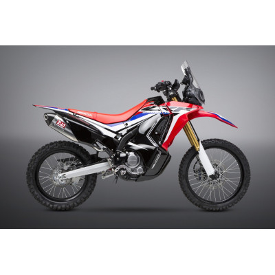 CRF250L/RALLY 17-20 RACE RS-4 STAINLESS FULL EXHAUST, W/ STAINLESS MUFFLER