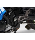 Pedane arretrate X-Tread multiregolabili Yoshimura per Suzuki GSX-R 1000 / R 2017-2019