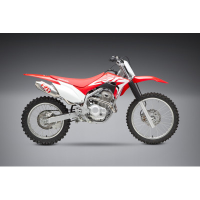 CRF250F 19-21 YOSHIMURA RS-2 STAINLESS FULL EXHAUST, W/ ALUMINUM MUFFLER