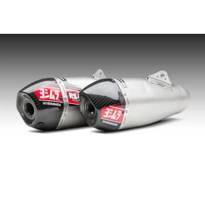 Doppio scarico completo Yoshimura RS-9T acciaio/acciaio per CRF450R/RX 2017-2020