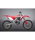 CRF250R 18-21/RX RS-9T STAINLESS FULL EXHAUST, W/ STAINLESS MUFFLERS