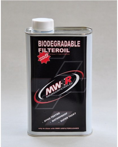 MWR 1 Liter biodegradable airfilteroil